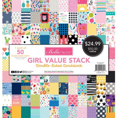Bella BLVD  Designpapier - Girl